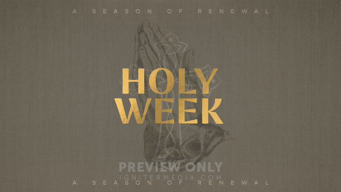 Sayings Of Easter Holy Week Title Graphics Igniter Media