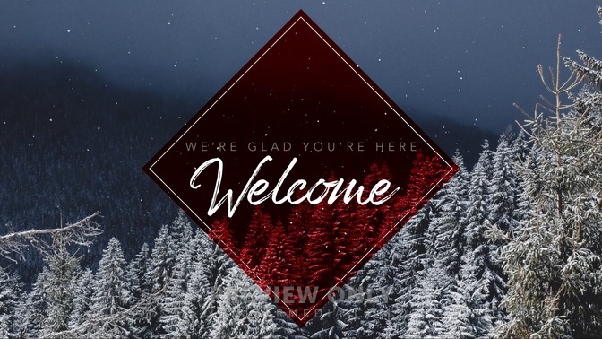 Christmas 7 Welcome Title Graphics Cody Duck Designs