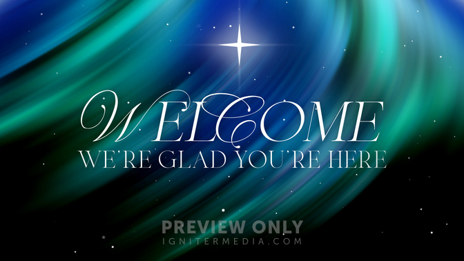 Christmas Star Welcome Title Graphics Cody Duck Designs