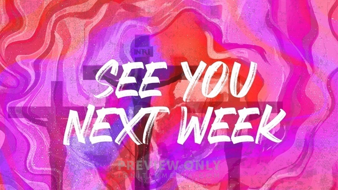 Biblical Brushes See You Next Week Title Graphics Church Visuals