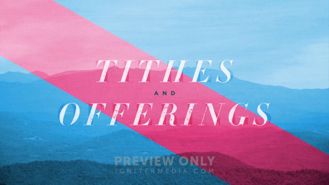 Bright Mountain Tithes And Offerings Title Graphics Centerline