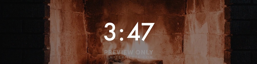 Fireplace Countdown Ultra Wides ProContent