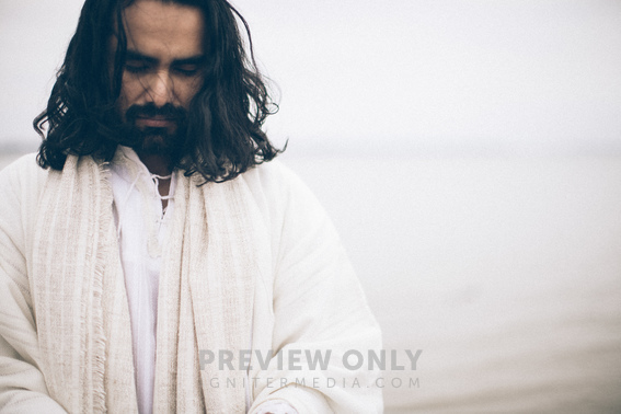 Jesus In White - Stock Photos | Pearl