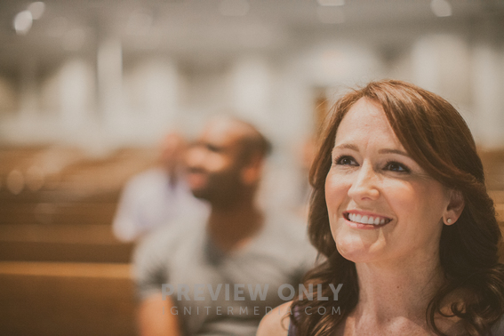 Parishioners Sitting In Church Pews - Stock Photos | Pearl