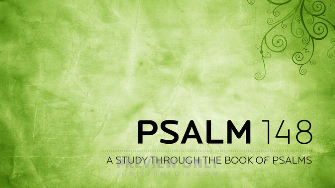 Psalm 148 - Title Graphics | Igniter Media