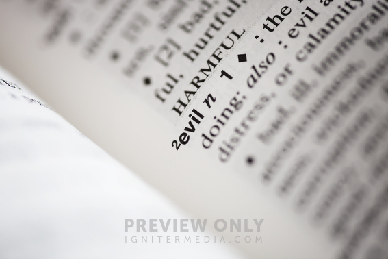 definition-of-evil-in-a-dictionary-stock-photos-prixel-creative