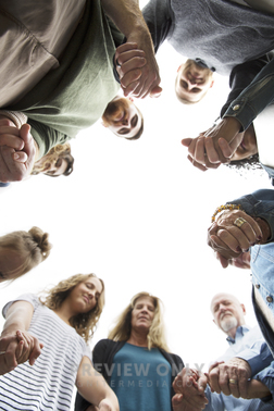 Family Holding Hands In Prayer - Stock Photos | Prixel Creative