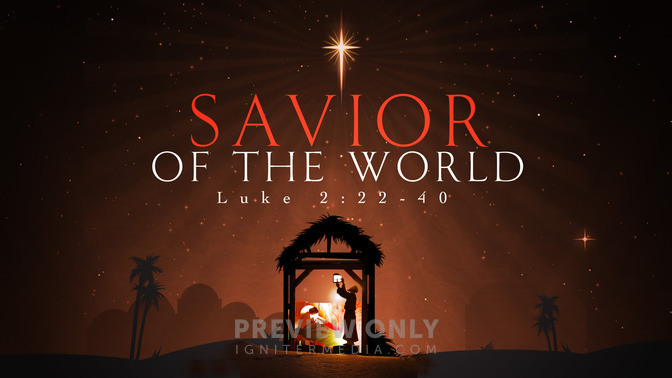 Savior of the World - Title Graphics | Igniter Media