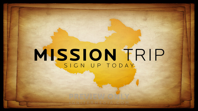 mission trip china