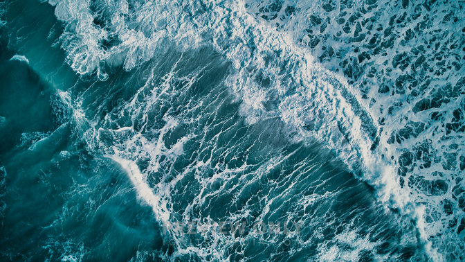 Turbulent Ocean Waves Background - Stock Photos | REMEDY