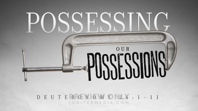 Possessing Our Possessions Title Graphics Igniter Media