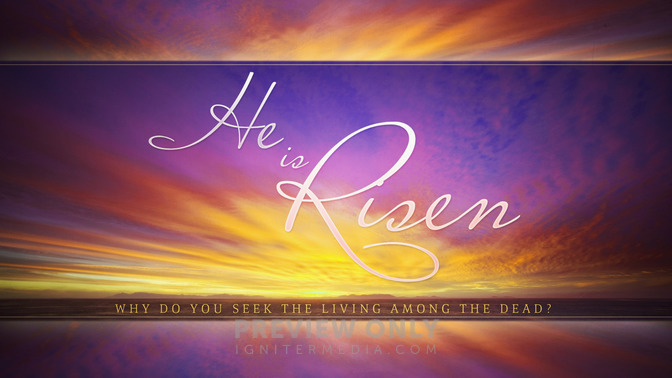 He Is Risen - Title Graphics | Igniter Media