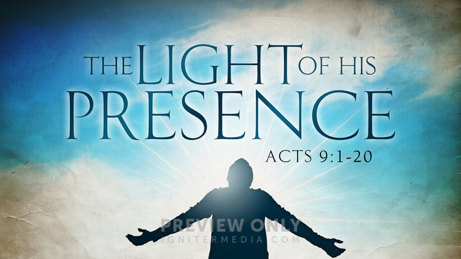 The Light of His Presence - Title Graphics | Igniter Media