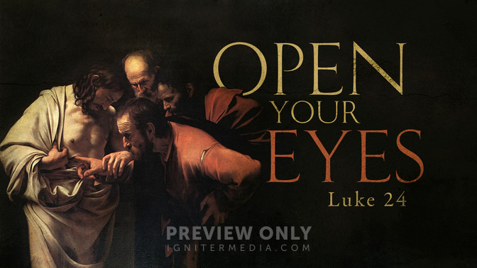 Open Your Eyes - Title Graphics | Igniter Media