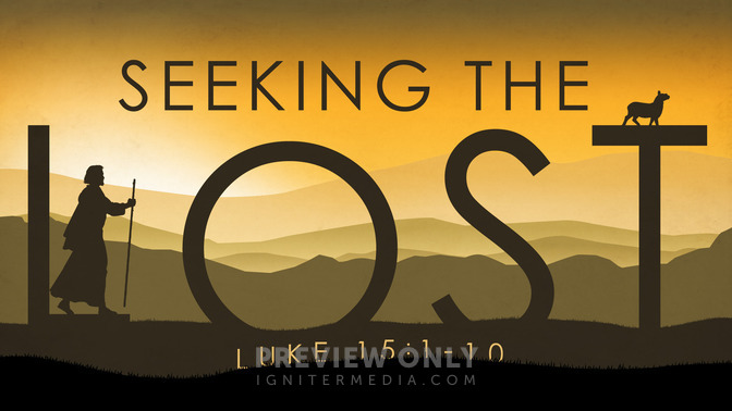 Seeking The Lost - Title Graphics | Igniter Media