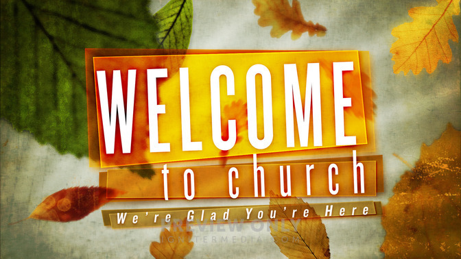 Welcome To Church - Title Graphics | Igniter Media