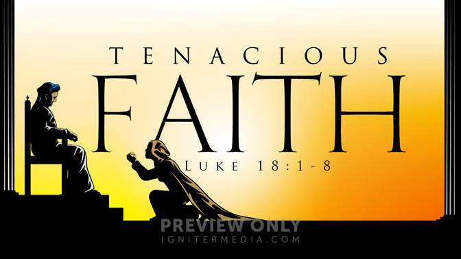 Tenacious Faith Title Graphics Igniter Media