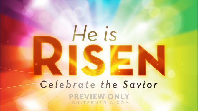 Colorful - He Is Risen - Title Graphics | Igniter Media