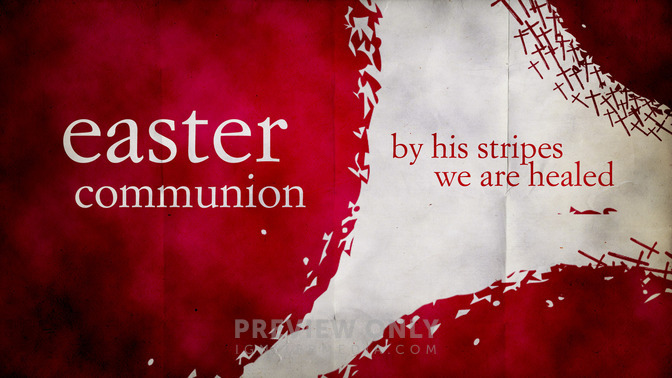 Easter Communion Title Graphics Igniter Media