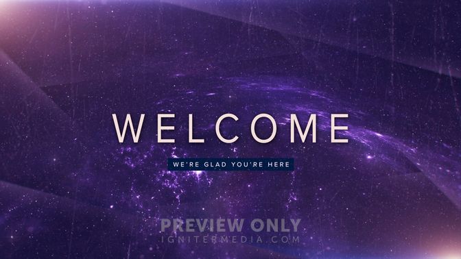 Arrival - Welcome - Title Graphics | Church Visuals