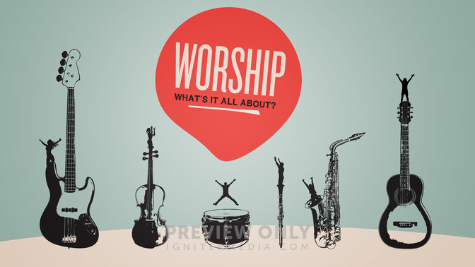 Worship - Title Graphics | Igniter Media