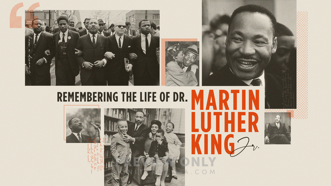 Remembering The Life Of Dr. Martin Luther King Jr. - Title Graphics ...