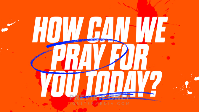 How Can We Pray For You Today? - Title Graphics 