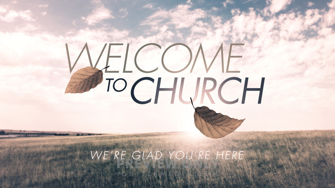 Welcome To Church - Title Graphics | Igniter Media