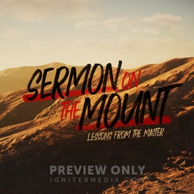 Sermon On The Mount - Social Media Graphics | Church Visuals