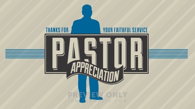 Pastor Appreciation Day - Title Graphics | Igniter Media