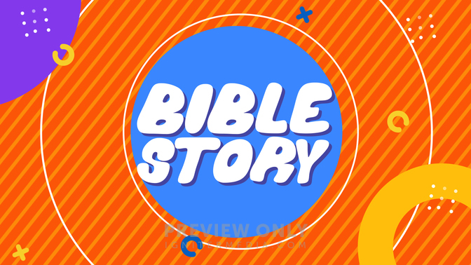 Kids Worship Vol 4 - Bible Story - Title Graphics | Church Visuals