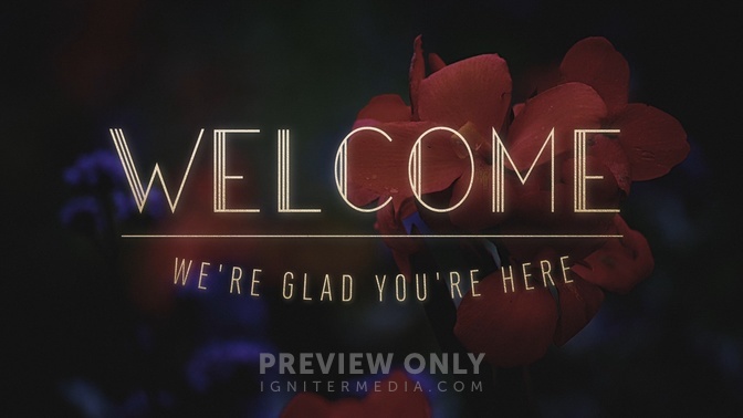 Ebony Floral - Welcome - Title Graphics | Timber and Pearl