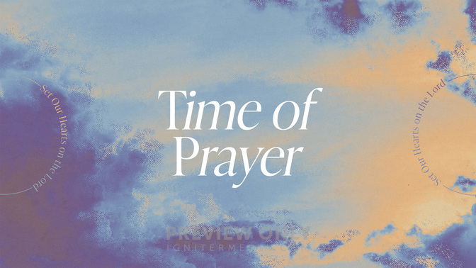 Butterfly Sky - Time of Prayer - Title Graphics | Igniter Media