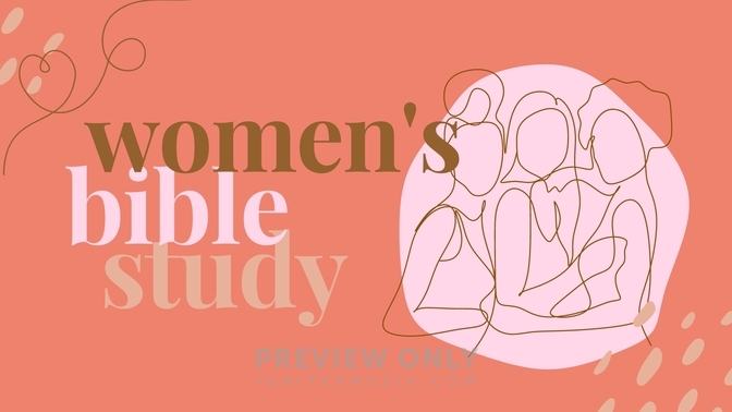 Women's Bible Study - Title Graphics | Neely Wang