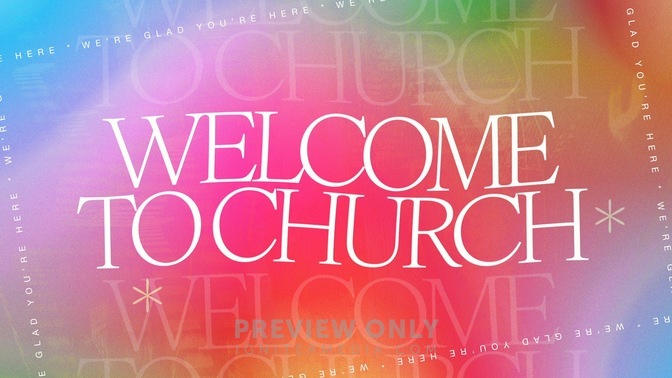 Graduation - Welcome to Church - Title Graphics | Igniter Media