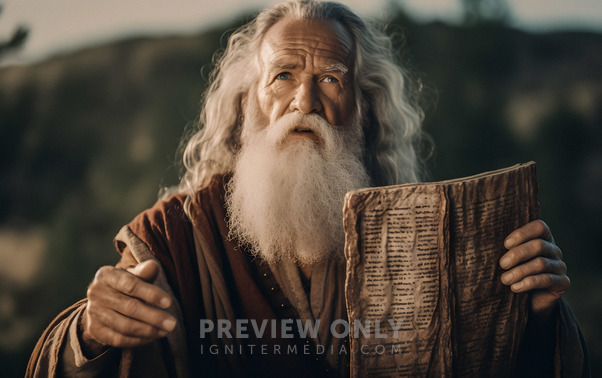 Moses And The 10 Commandments - Stock Photos | The Visual Folk