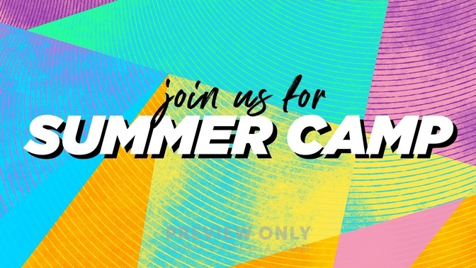 Rad Grad - Join Us For Summer Camp - Title Graphics | Timber and Pearl