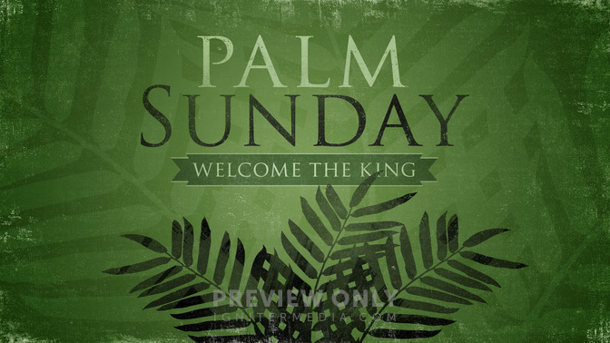 Silhouette - Palm Sunday - Title Graphics | Igniter Media