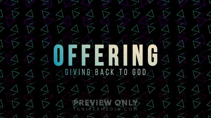 Triangles - Offering - Title Graphics | Cody Duck Designs