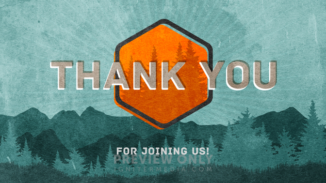 Wilderness - Thank You - Title Graphics | Igniter Media