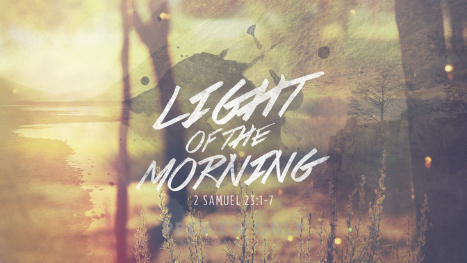 Light of the Morning - Title Graphics | Igniter Media