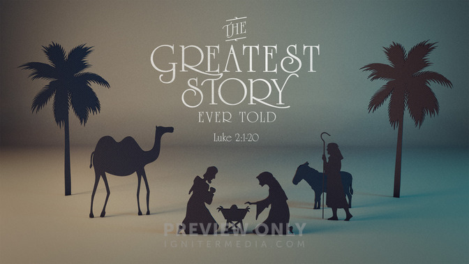 The Greatest Story Ever Told - Title Graphics | Igniter Media