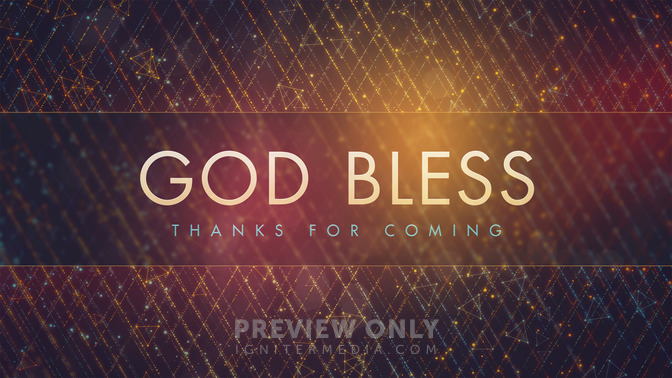 Color Matrix - God Bless - Title Graphics | Igniter Media