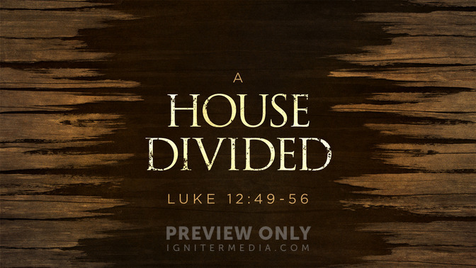A House Divided - Title Graphics | Igniter Media