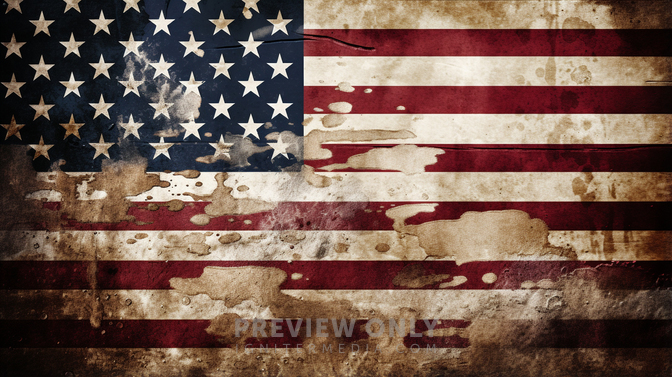 Grunge Fading American Flag Background. - Stock Photos | Prixel Creative