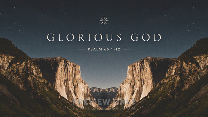 Glorious God - Title Graphics | Igniter Media