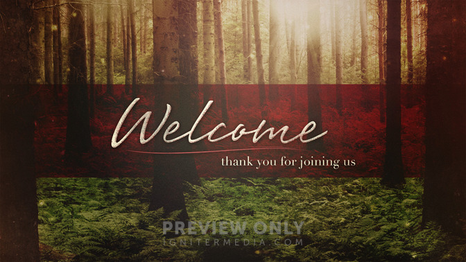 Fall Twilight - Welcome - Title Graphics | Igniter Media