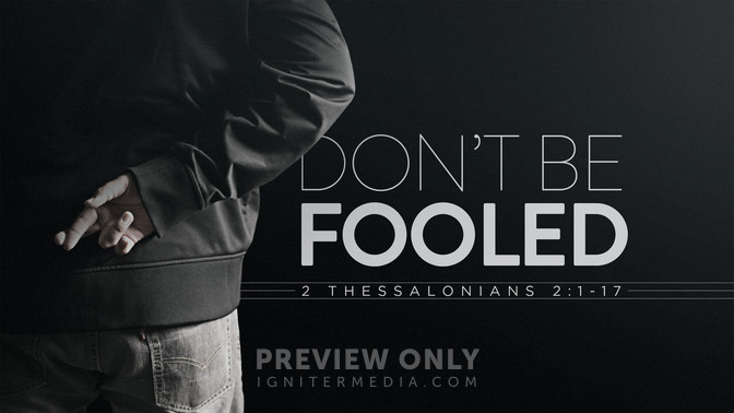 Don't Be Fooled - Title Graphics | Igniter Media