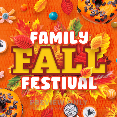 Family Fall Festival - Social Media Graphics | Church Visuals