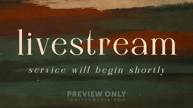 Seasons Return - Livestream Service Will Begin Shortly - Title Graphics ...